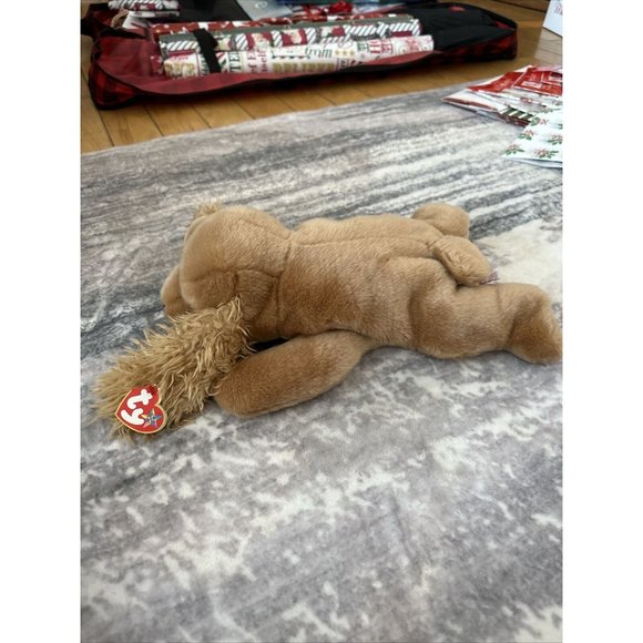 Ty The Beanie Babies Collection Spunky Dog Plush Toy Retired 13 Inch MINT - Picture 2 of 4